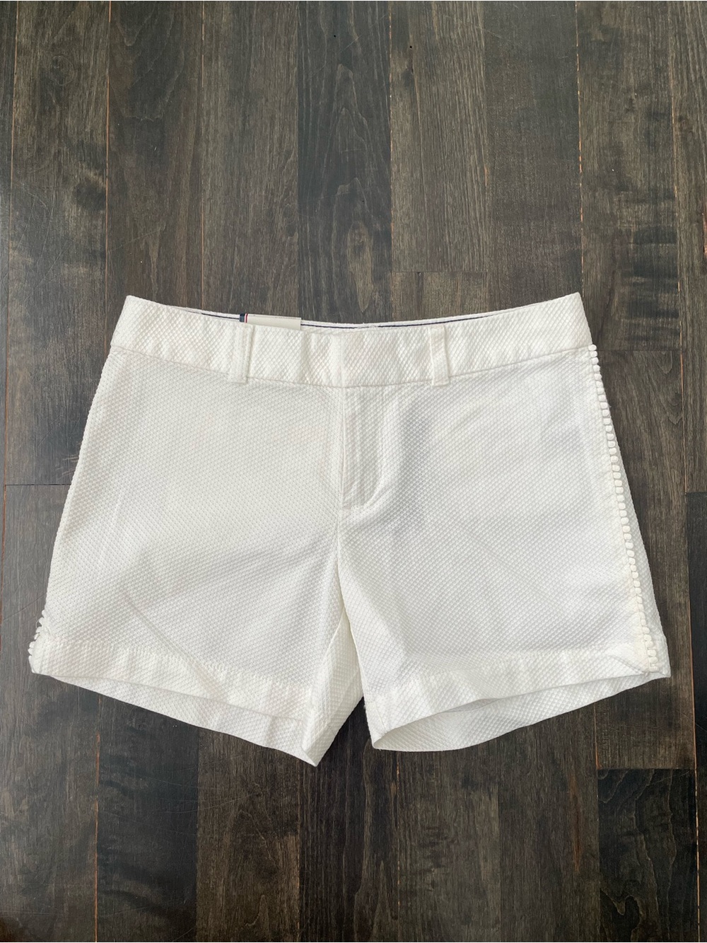 White Women's Tailored Shorts - Classic Summer Style